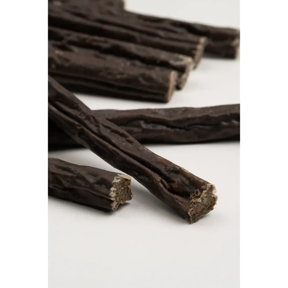 Przysmak dla psa Whappa Monoproteinowe kabanosy Jeleń z dziką różą 70gr