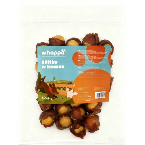 Przysmak dla psa Whappa 500gr Żółtko owinięte kaczką
