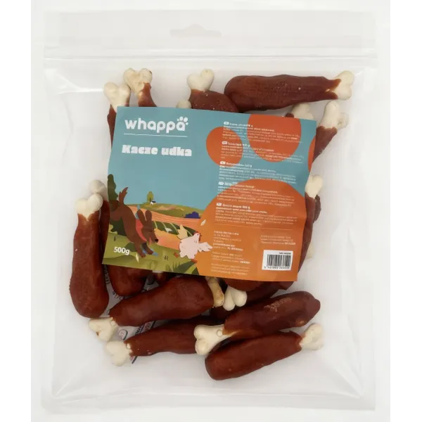 Przysmak dla psa Whappa 500gr Kacze udka