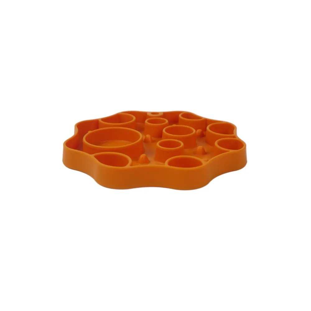 MISKA DLA PSA SPOWALNIAJĄCA JEDZENIE antypoślizgowa STELLA musztardowa 470ml