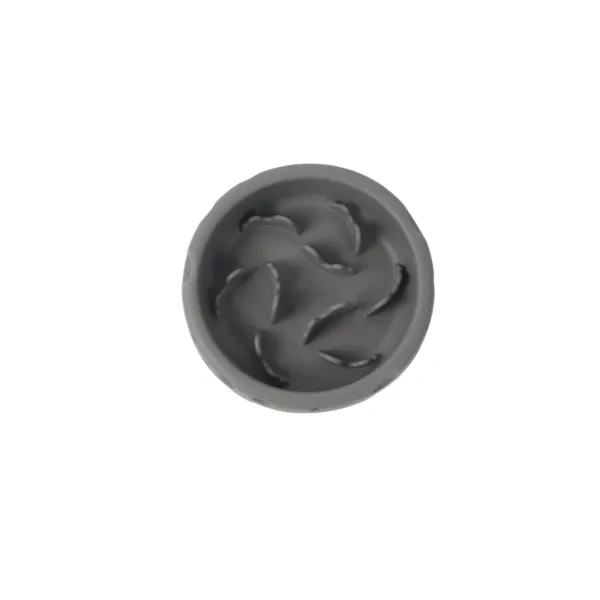 MISKA DLA PSA SPOWALNIAJĄCA JEDZENIE antypoślizgowa LUNA szara 550ml 2