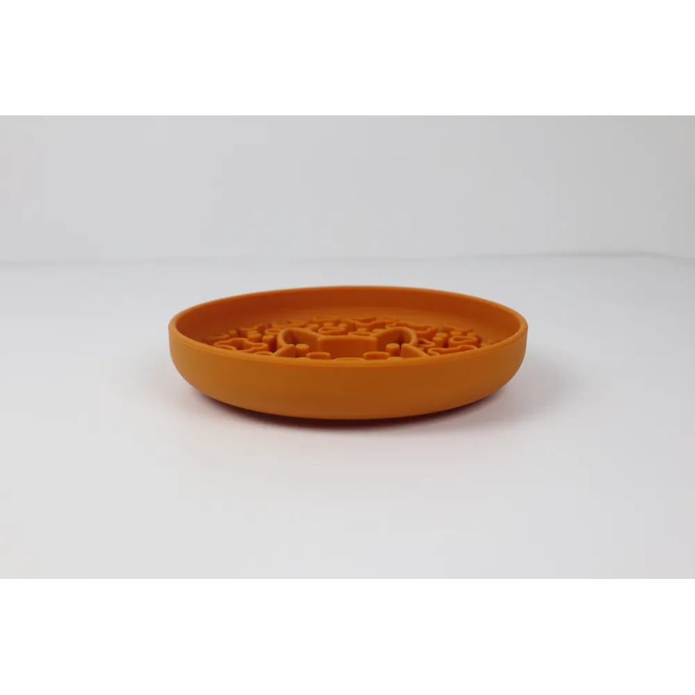 MISKA DLA PSA SPOWALNIAJĄCA JEDZENIE antypoślizgowa ALEX musztardowa 580ml