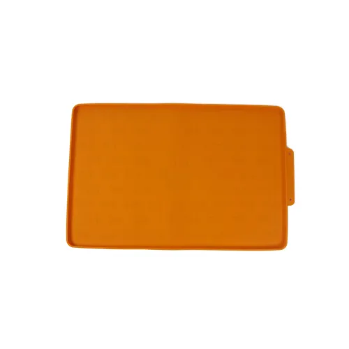 MATA PODKŁADKA POD MISKĘ MISKI DLA PSA KOTA wodoodporna TIVRA musztardowa