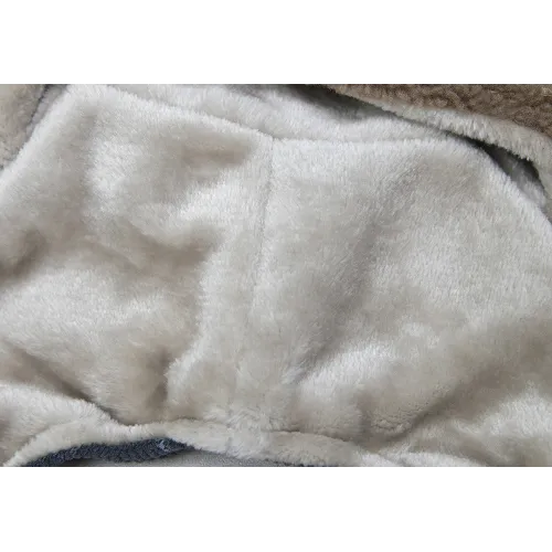 KURTKA DLA PSA ciepłe miękkie różowe ubranko kamizelka brąz S TEDI