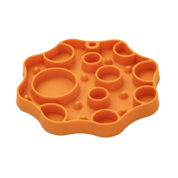 MISKA DLA PSA SPOWALNIAJĄCA JEDZENIE antypoślizgowa STELLA musztardowa 470ml