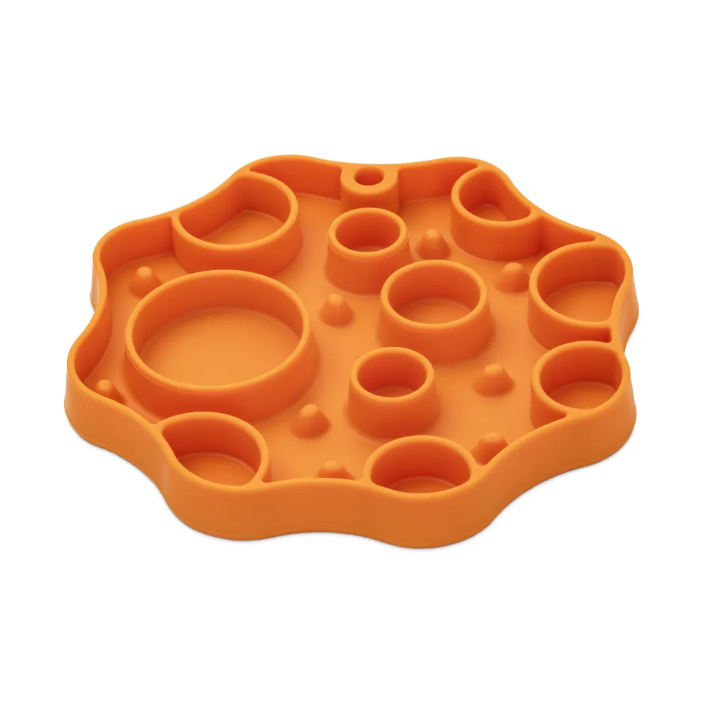 MISKA DLA PSA SPOWALNIAJĄCA JEDZENIE antypoślizgowa STELLA musztardowa 470ml