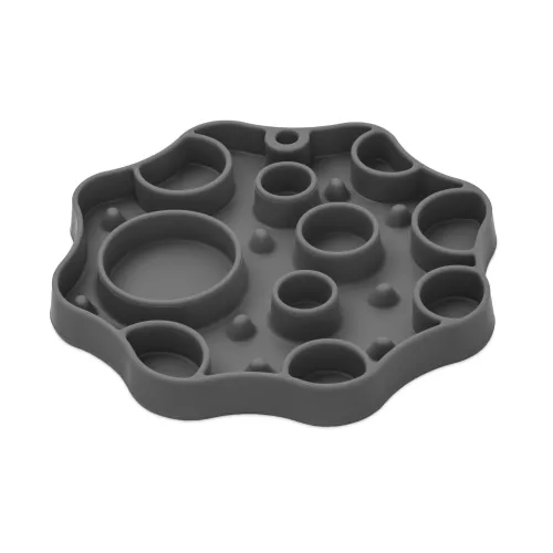 MISKA DLA PSA SPOWALNIAJĄCA JEDZENIE antypoślizgowa STELLA szara 470ml