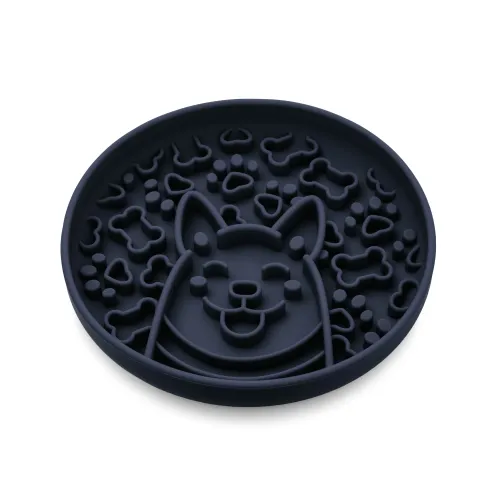 MISKA DLA PSA SPOWALNIAJĄCA JEDZENIE antypoślizgowa ALEX niebieska 580ml