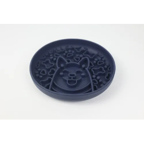 MISKA DLA PSA SPOWALNIAJĄCA JEDZENIE antypoślizgowa ALEX niebieska 580ml