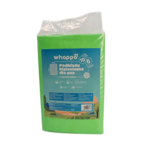 PODKŁADY HIGIENICZNE o zapachu trawy dla psa do nauki sikania 60x90 10szt