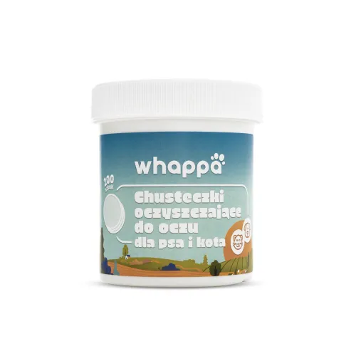 PŁATKI CHUSTECZKI do pielęgnacji czyszczenia OCZU dla psa i kota 200szt