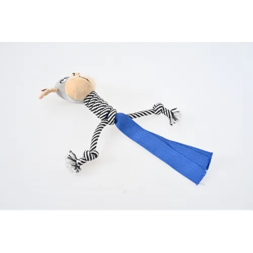 ZABAWKA DLA PSA szarpak gryzak pluszowy krowa ze sznurem 45 cm