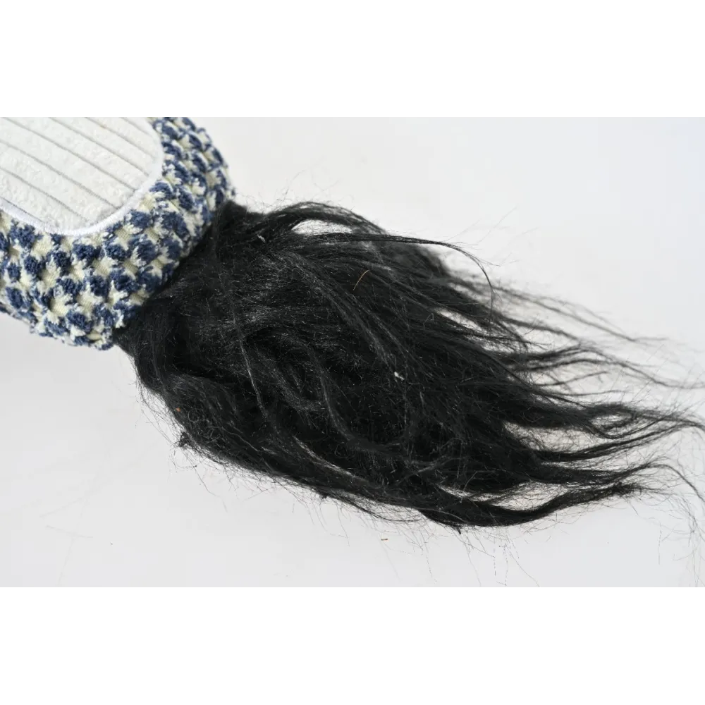 ZABAWKA DLA PSA szeleszcząca gryzak pluszowy zebra z piszczałką 38 cm