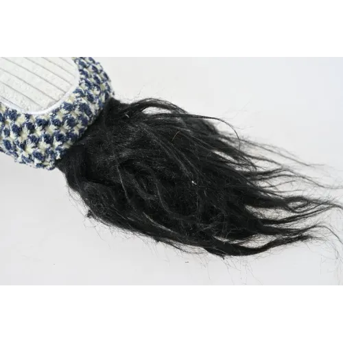 ZABAWKA DLA PSA szeleszcząca gryzak pluszowy zebra z piszczałką 38 cm