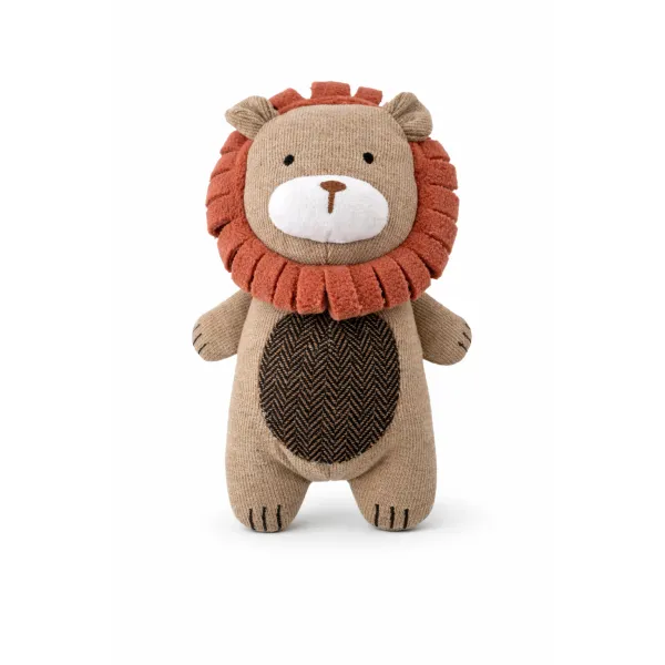 ZABAWKA DLA PSA gryzak pluszowy lew z piszczałką 27 cm