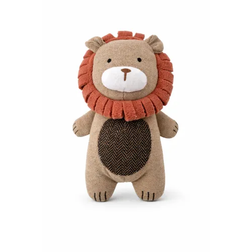ZABAWKA DLA PSA gryzak pluszowy lew z piszczałką 27 cm