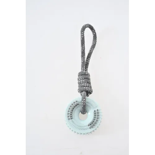 ZABAWKA DLA PSA szarpak gumowy gryzak do czyszczenia zębów ze sznurem