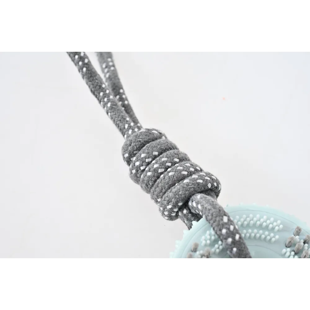 ZABAWKA DLA PSA szarpak gumowy gryzak do czyszczenia zębów ze sznurem