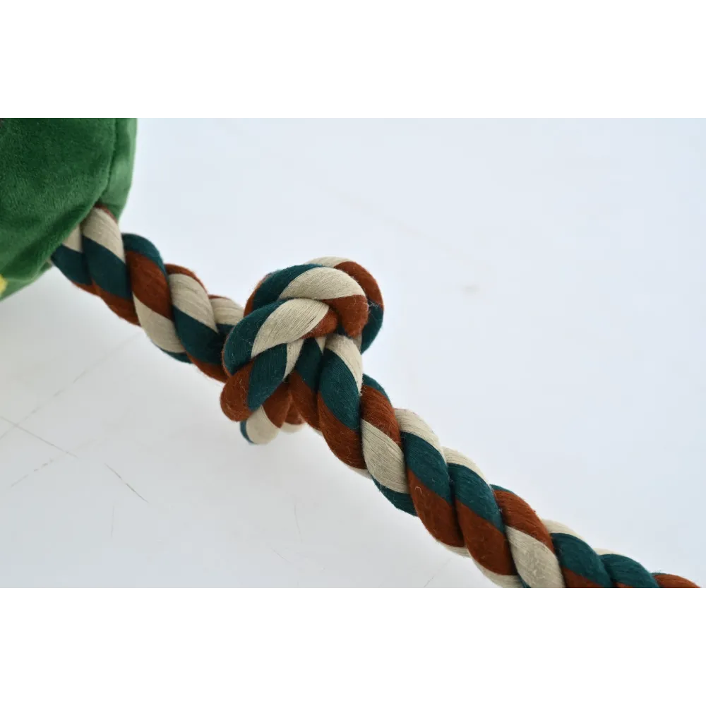 ZABAWKA DLA PSA sznur z gumowym gryzakiem kaczka 90cm