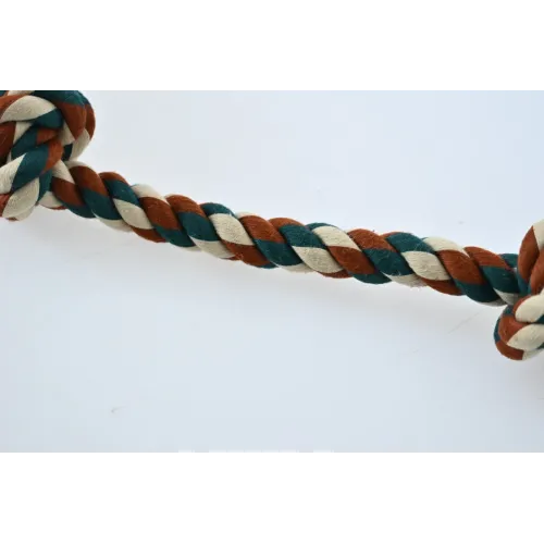 ZABAWKA DLA PSA sznur z gumowym gryzakiem lis 90cm