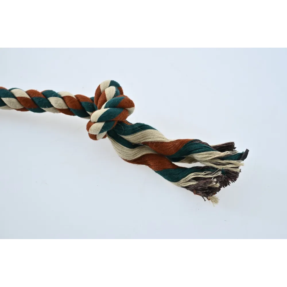 ZABAWKA DLA PSA sznur z gumowym gryzakiem lis 90cm