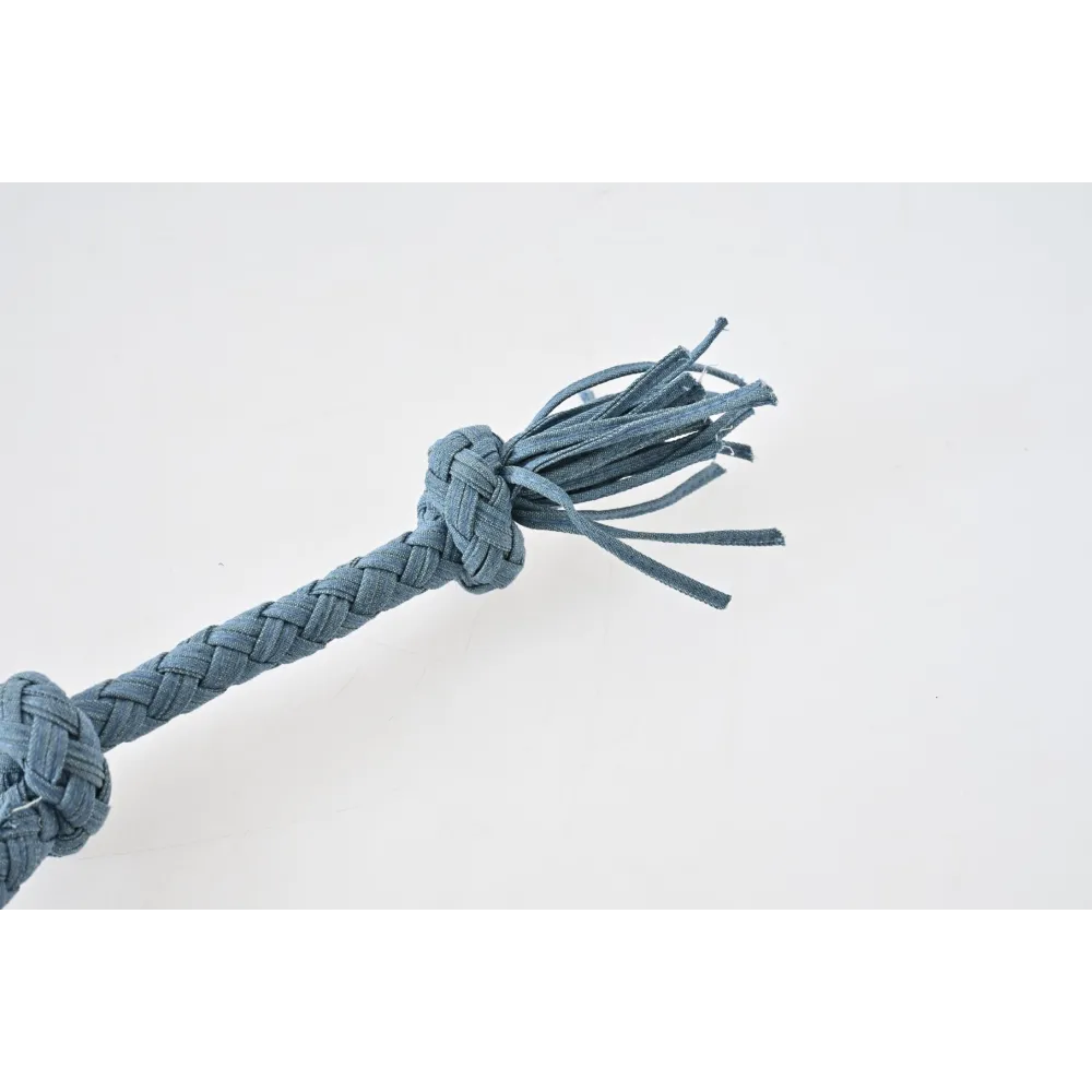 SZARPAK DLA PSA zabawka gumowy gryzak mocny sznur do przeciągania 43cm