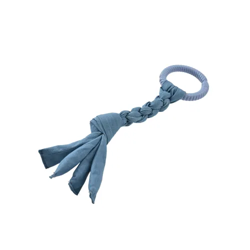 SZARPAK DLA PSA zabawka gumowy gryzak mocny sznur do przeciągania 46cm