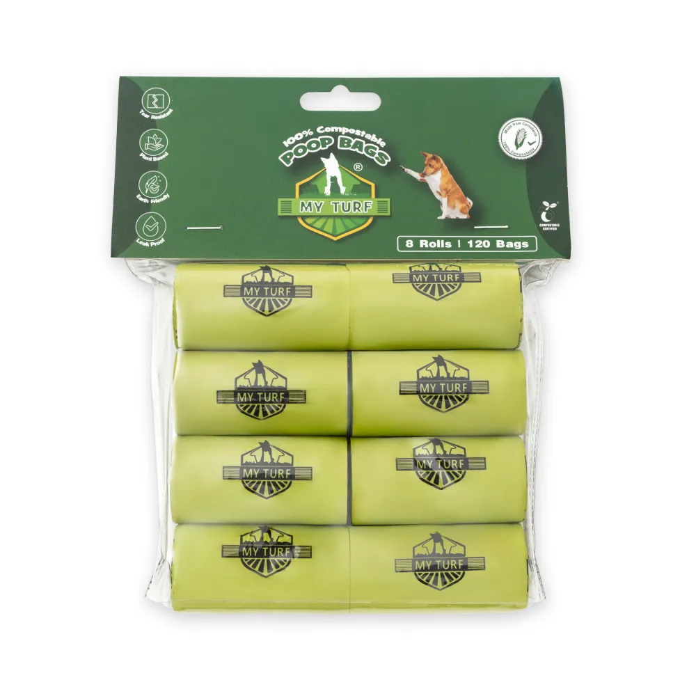 WORECZKI na psie odchody 100% BIODEGRADOWALNE mocne worki 8x15szt