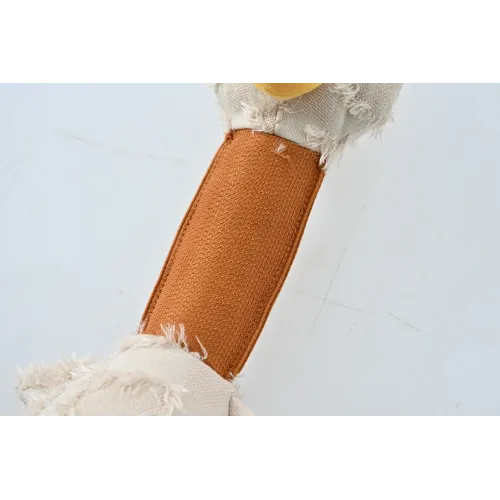 ZABAWKA DLA PSA gryzak pluszowy kurczak z piszczałką  30 cm