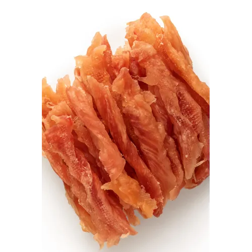 Przysmak dla psa 500g Miękkie skręcone paski z kurczaka