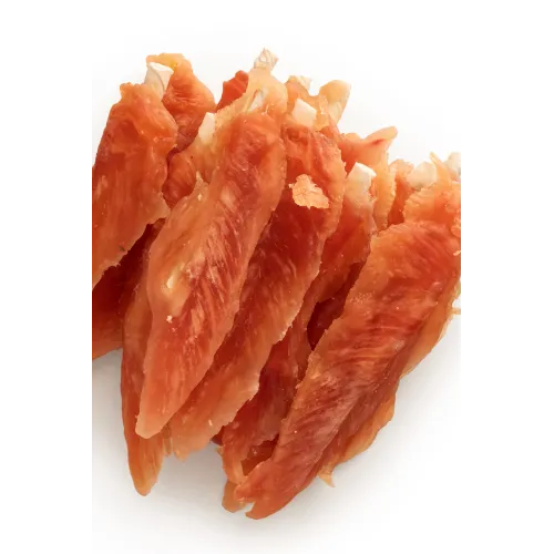 Przysmak dla psa Whappa Miękka pierś z kurczaka na patyku ze skóry wołowej