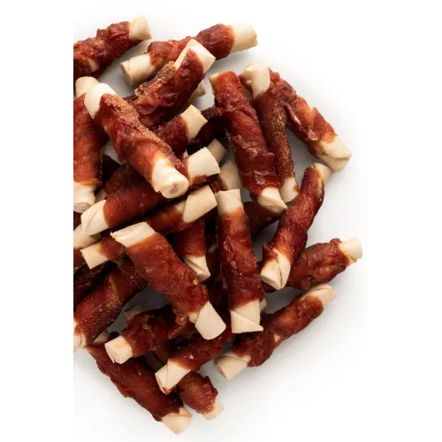 Przysmak dla psa Whappa 500g Kaczka owinięta na patyku wołowym 8cm