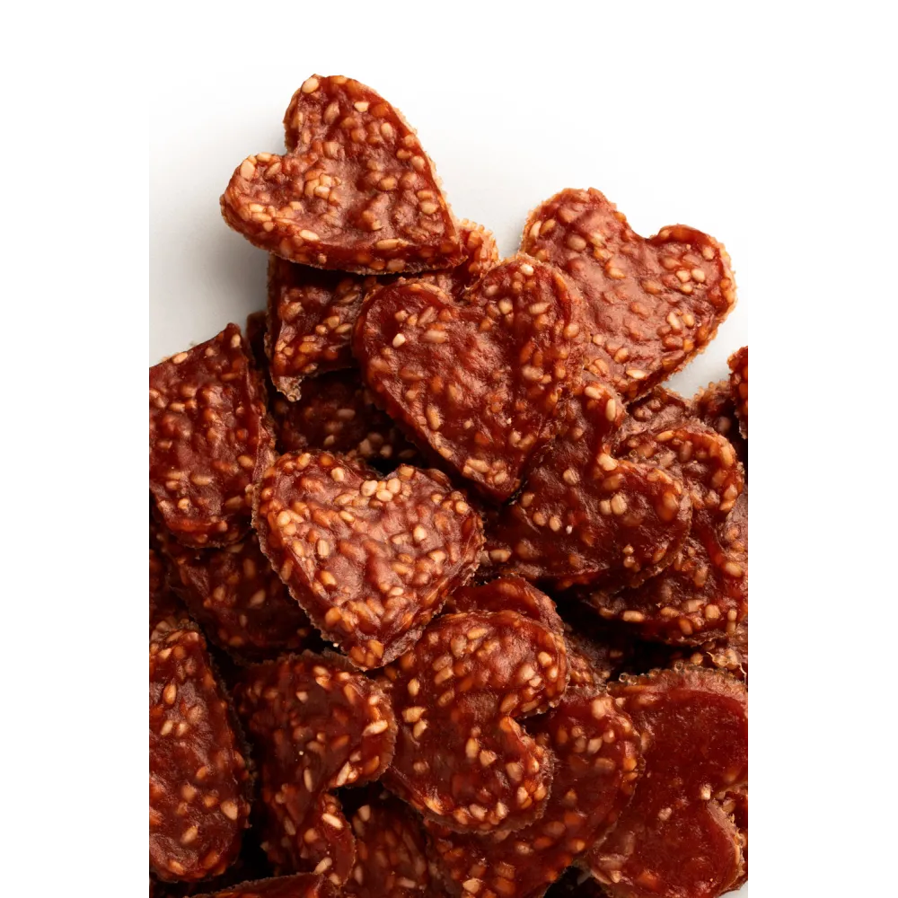 Przysmak dla psa Whappa 500g Serduszka z kaczką i ryżem