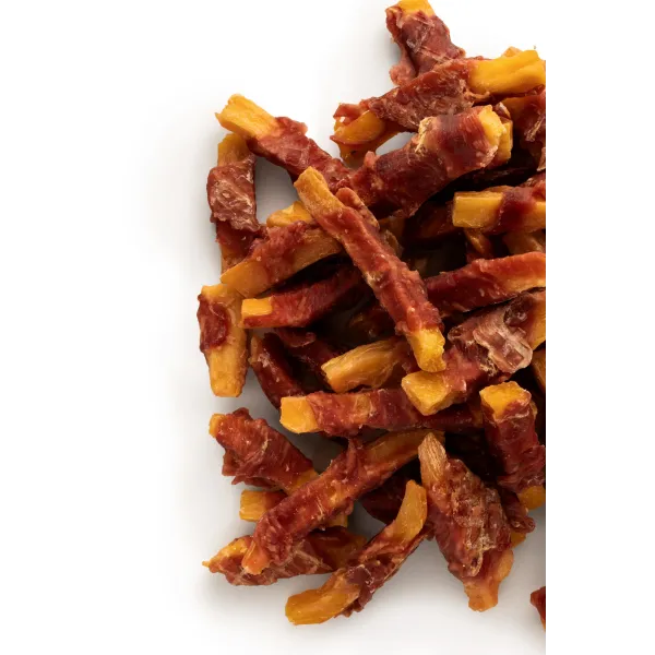 Przysmak dla psa Whappa 500g Kaczka owinięta na frytce z batata 2