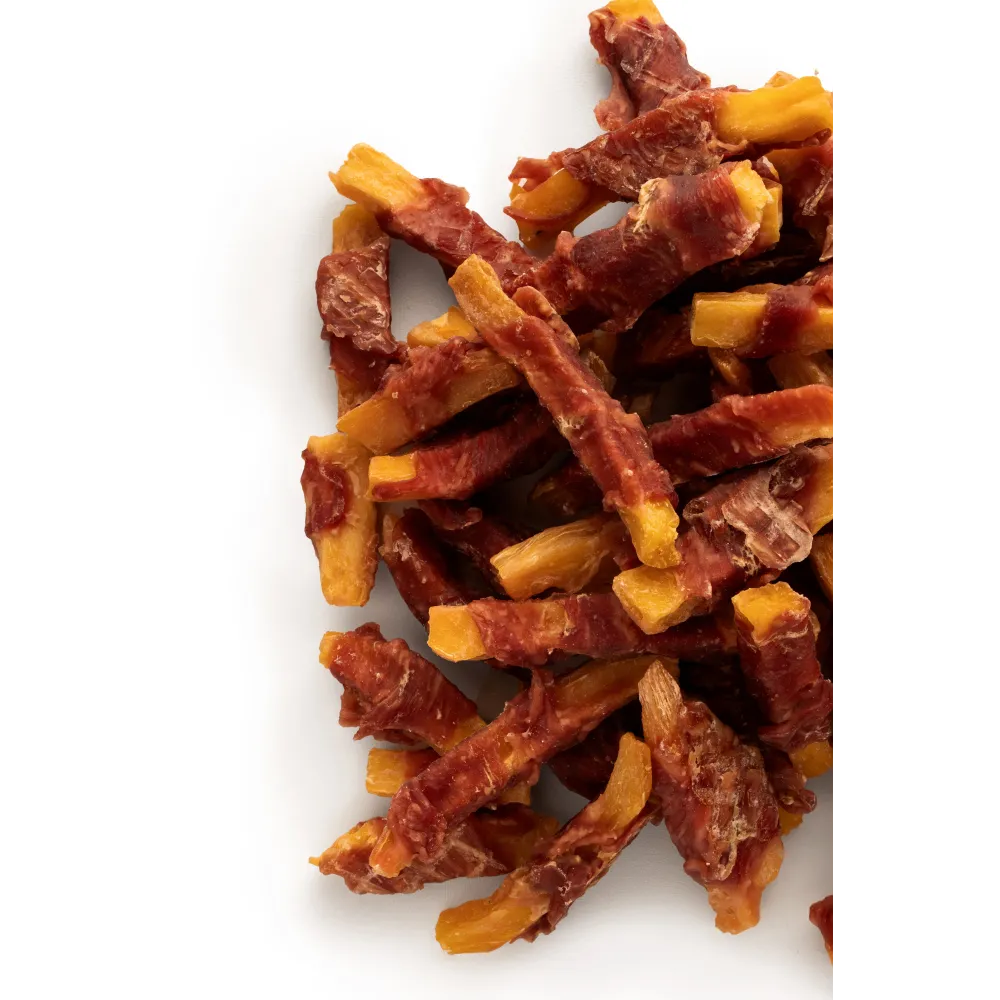 Przysmak dla psa Whappa 500g Kaczka owinięta na frytce z batata