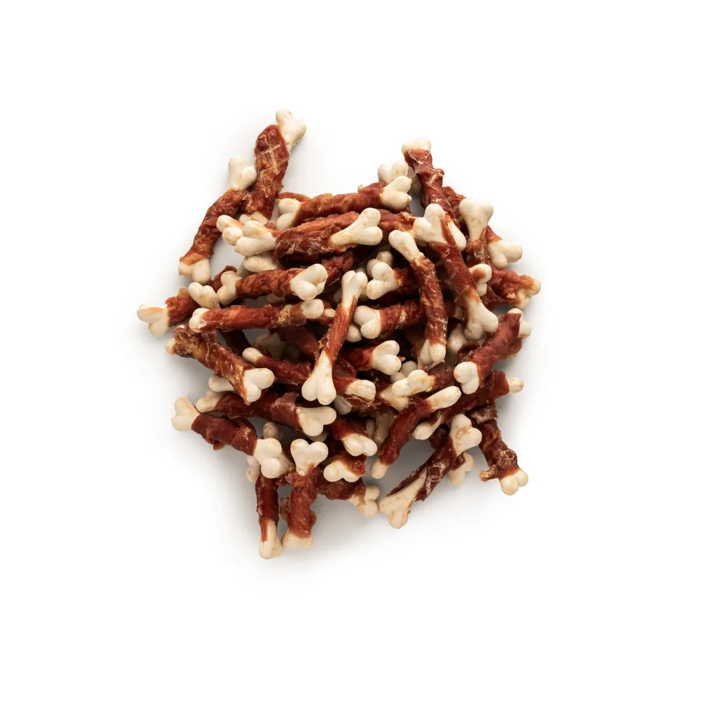 Przysmak dla psa Whappa 500g Kostki wapniowe owinięte kaczką