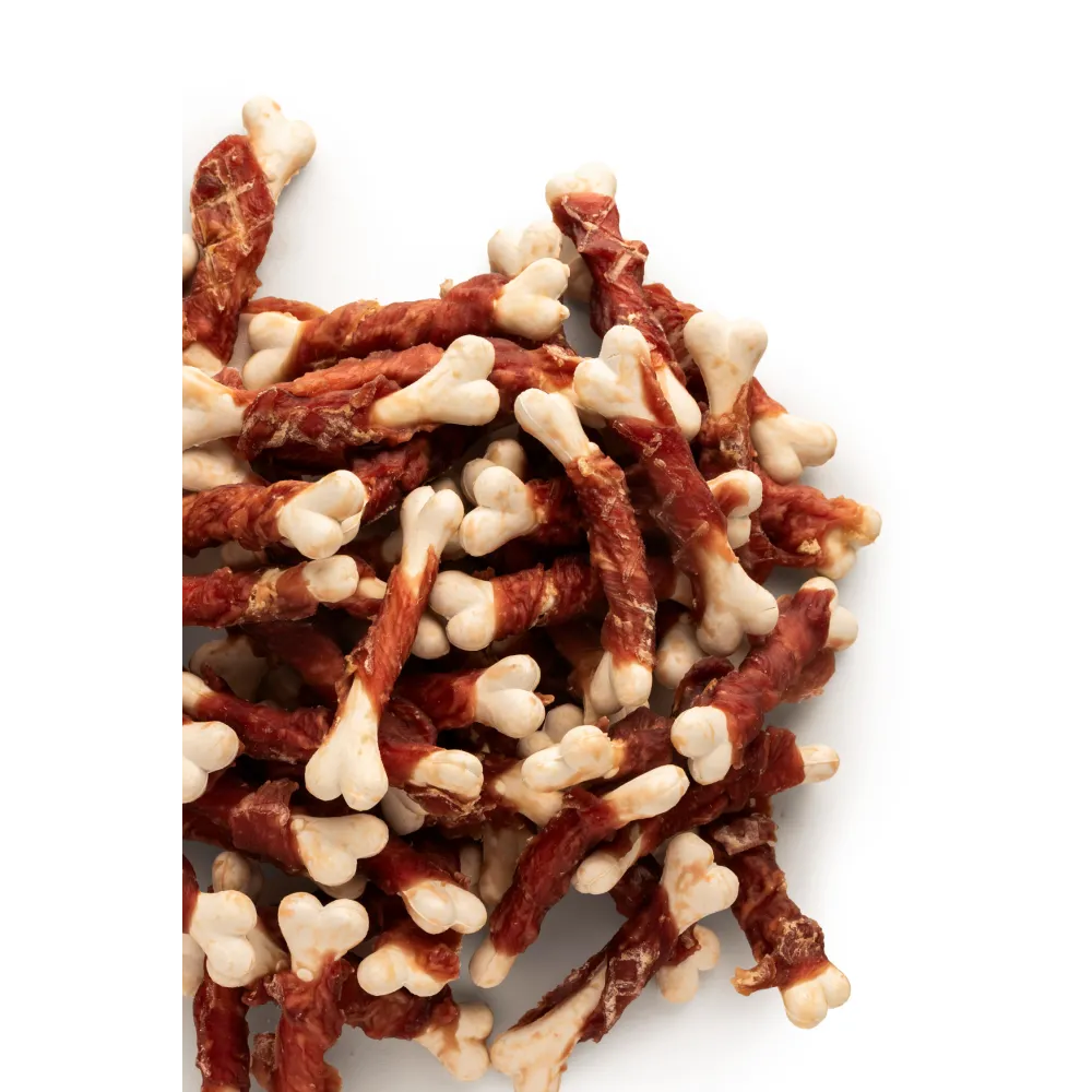 Przysmak dla psa Whappa 500g Kostki wapniowe owinięte kaczką