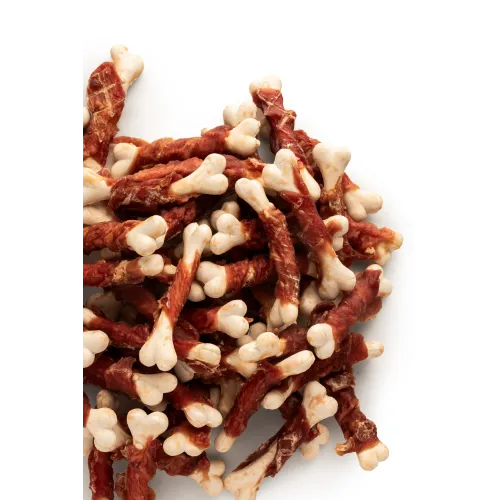 Przysmak dla psa Whappa 500g Kostki wapniowe owinięte kaczką