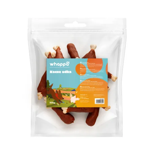Przysmak dla psa Whappa 500g Kacze udka