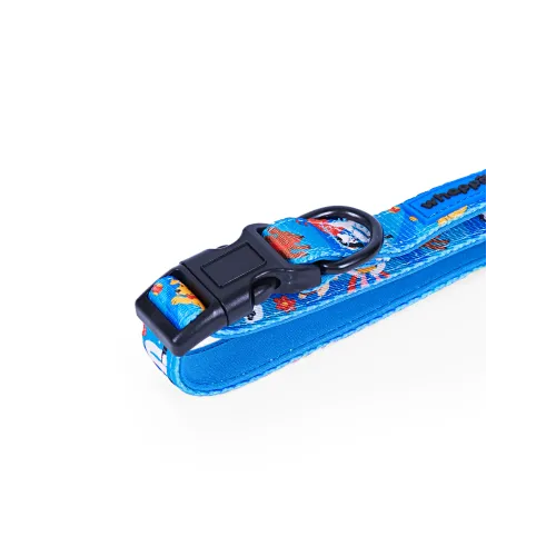 Obroża dla psa niebieska rozmiar S